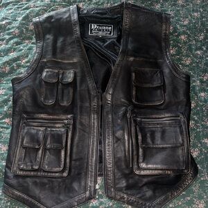 Chris Pratt Owen Grady Brown Vest copycat- Genuine Leather